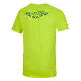 2023 Aston Martin Lifestyle Logo Tee Mens - Lime_1