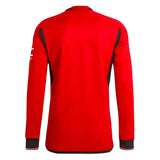 2023-2024 Man Utd Authentic Long Sleeve Home Shirt_1