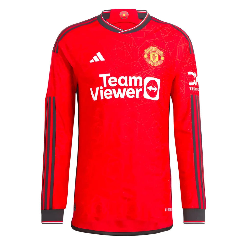 2023-2024 Man Utd Long Sleeve Home Shirt_1