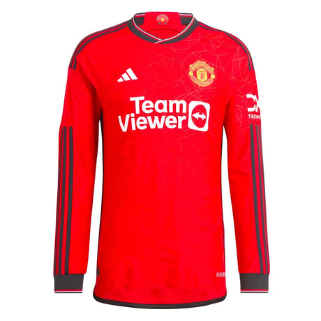 2023-2024 Man Utd Long Sleeve Home Shirt_1