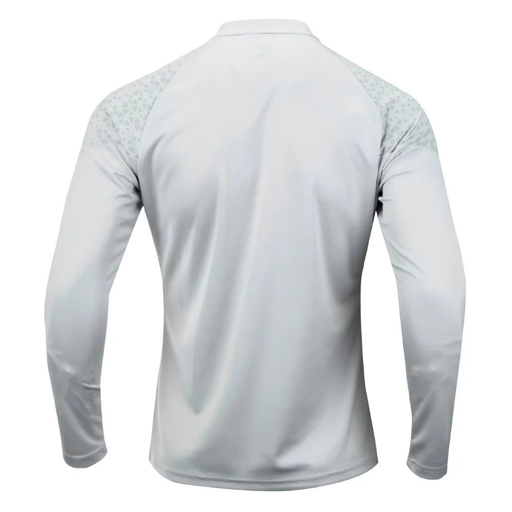 2023-2024 AC Milan Training Half Zip Top (Grey)_1