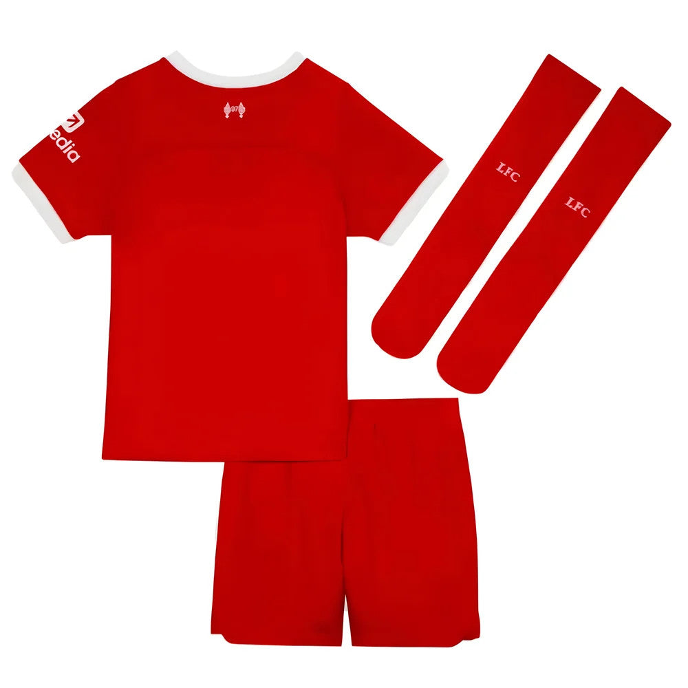 2023-2024 Liverpool Home Little Boys Mini Kit_1