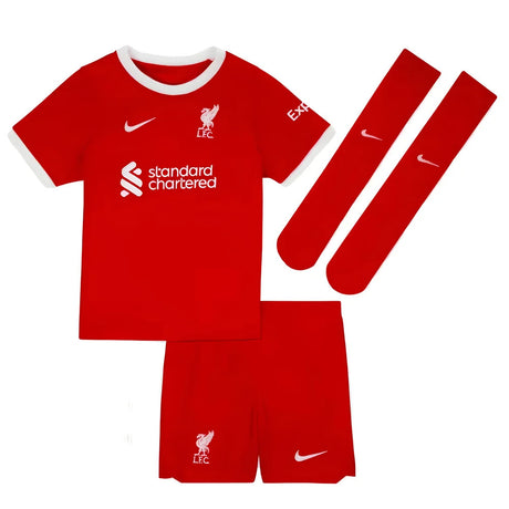 2023-2024 Liverpool Home Little Boys Mini Kit_1
