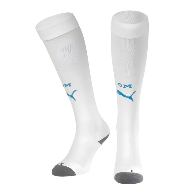 2023-2024 Marseille Home Socks (White)_1