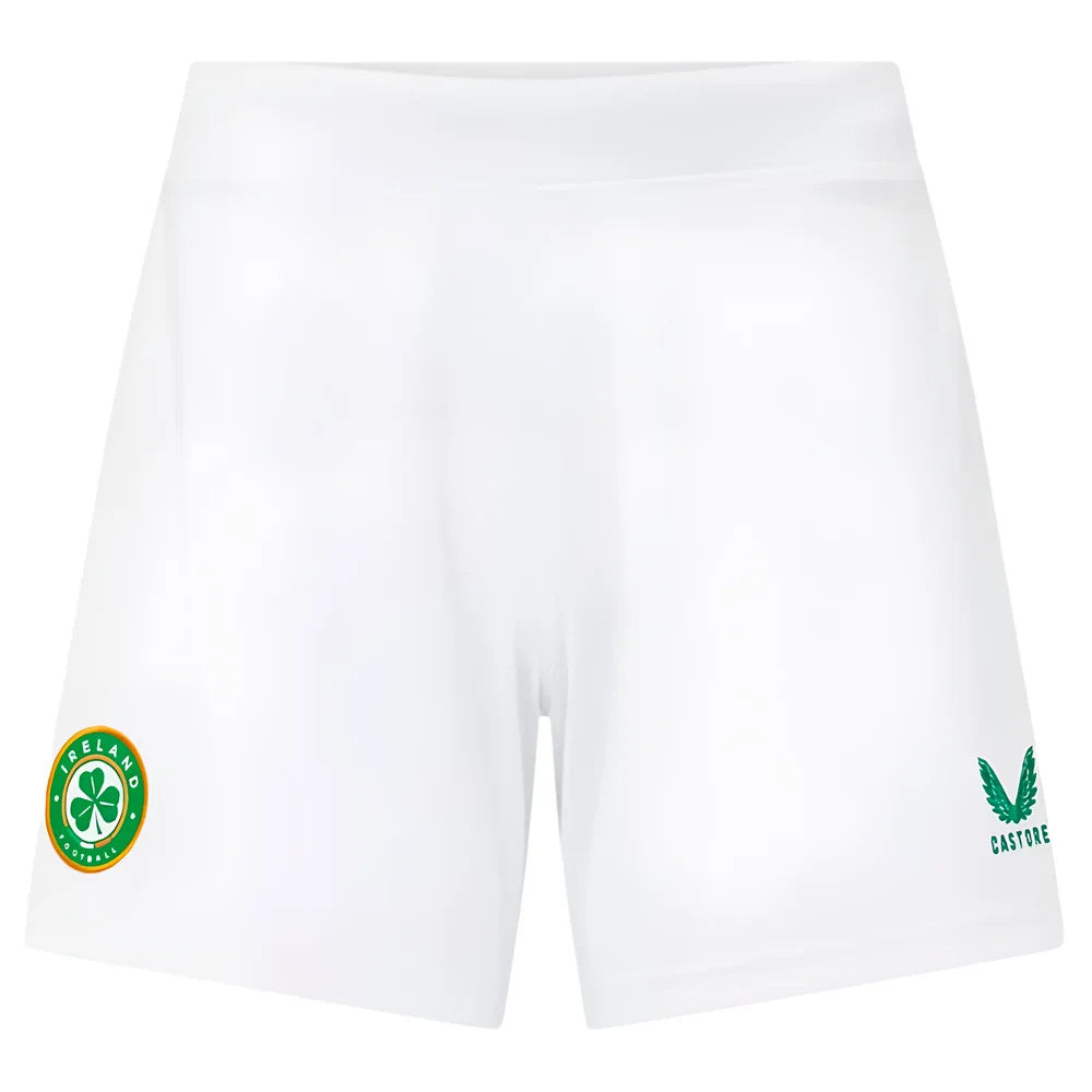 2023-2024 Republic of Ireland Home Shorts (White) - Kids_1