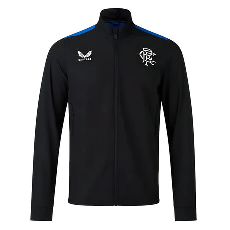 2023-2024 Rangers Players Training Anthem Jacket (Black)_0