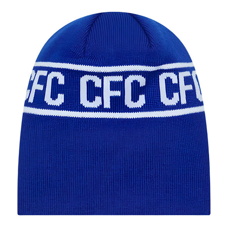 2023-2024 Chelsea Letter Bobble Knit Beanie Hat (Blue)_1