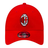 2023-2024 AC Milan Core 9Forty Adjustable Cap (Red)_3