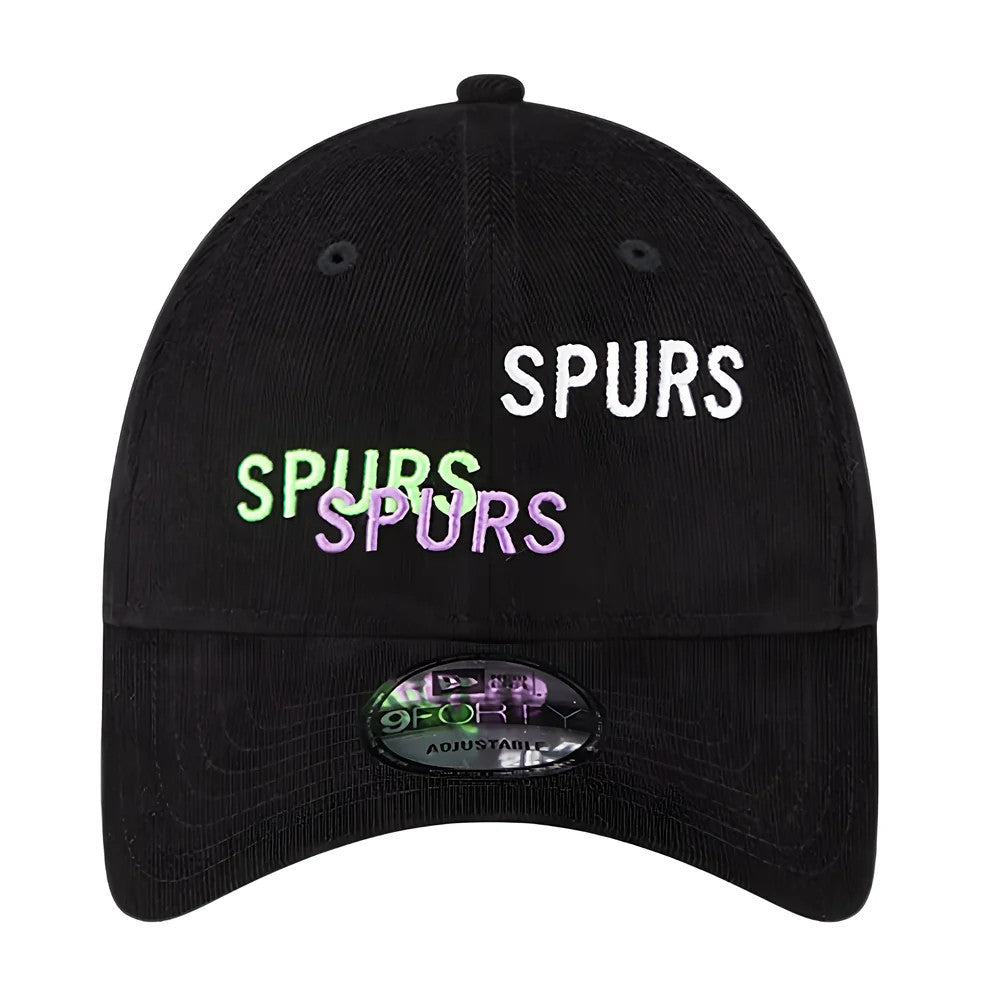2023-2024 Tottenham Hotspur Black 9FORTY Adjustable Cap_3