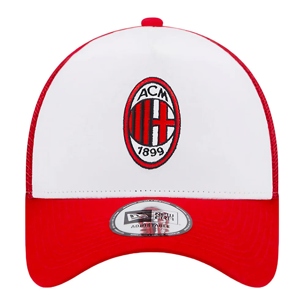 2023-2024 AC Milan White A-Frame Trucker Cap_3