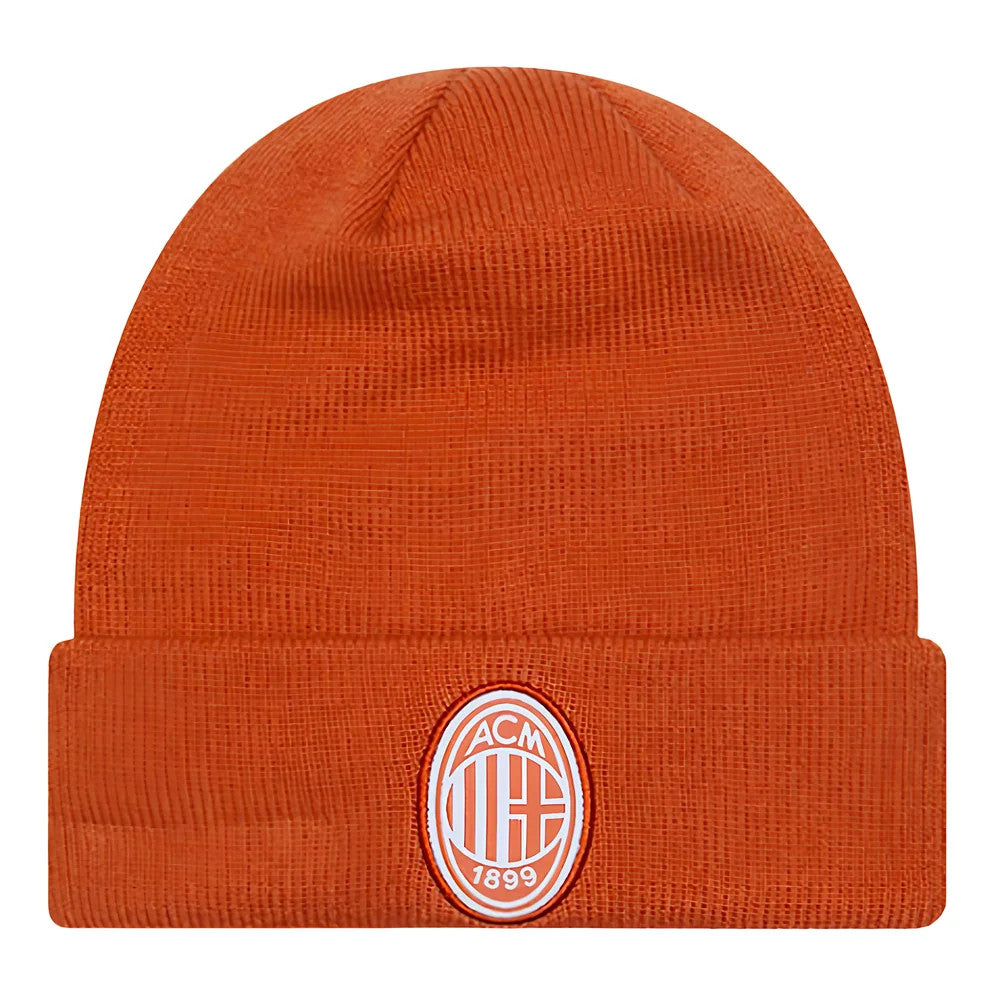 2023-2024 AC Milan Seasonal Cuff Beanie (Orange)_1