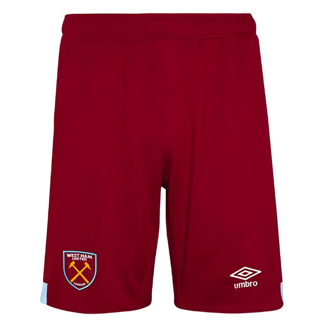 2023-2024 West Ham Home Shorts (Claret) - Kids_0