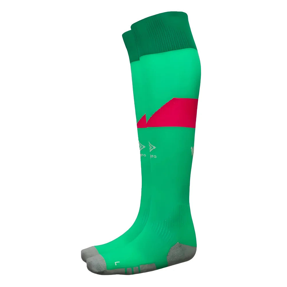 2023-2024 West Ham Home Goalkeeper Socks (Green) - Kids_0