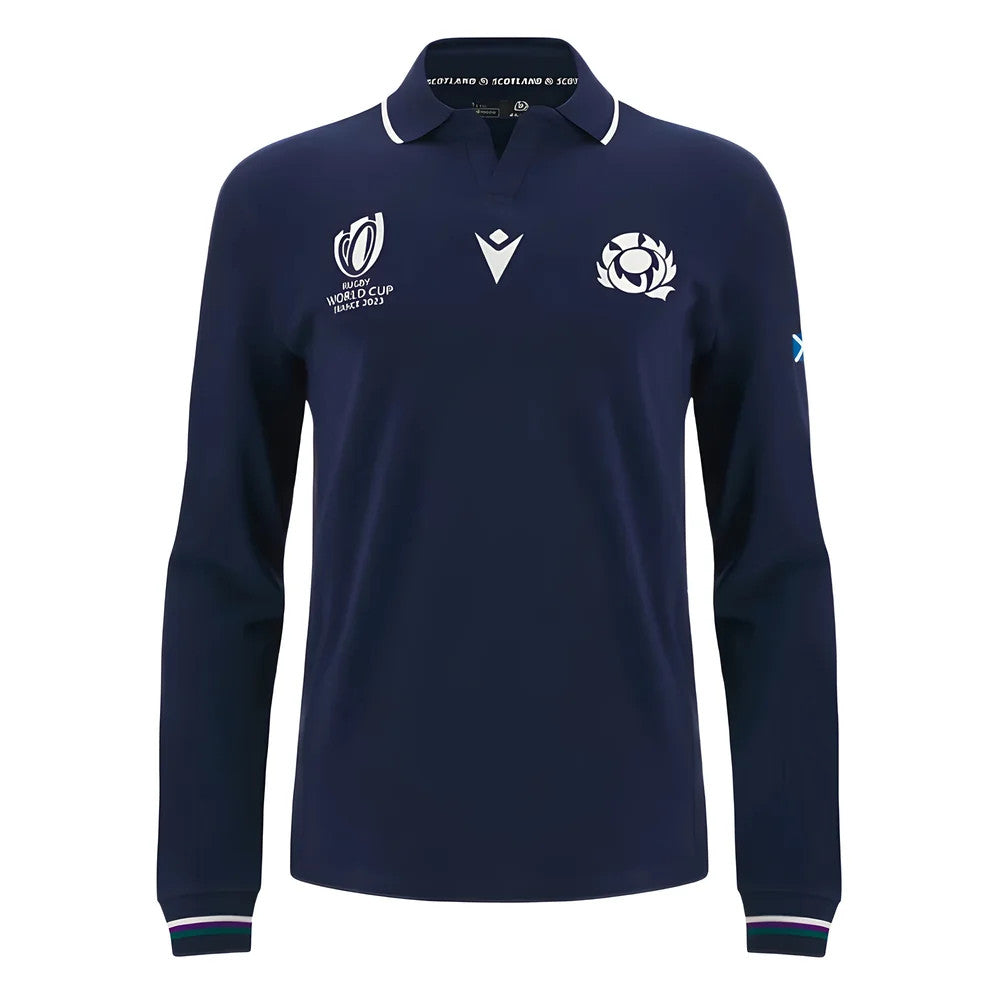 Scotland RWC 2023 Classic Home Rugby Shirt - Long Sleeve_1