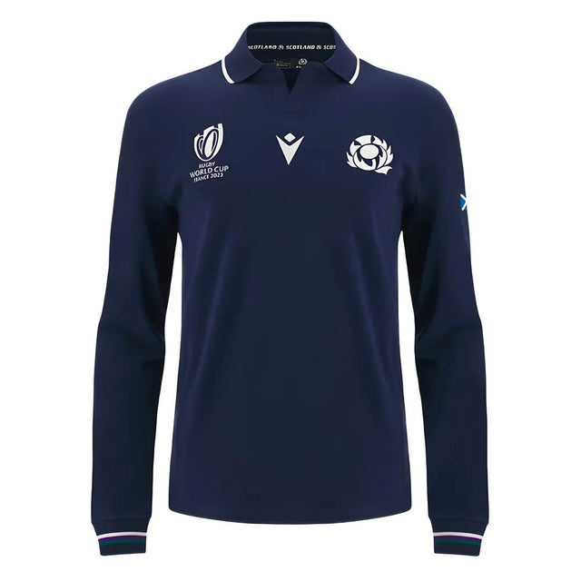 Scotland RWC 2023 Classic Home Rugby Shirt - Long Sleeve_1