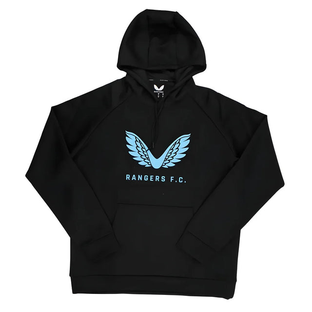 2023-2024 Rangers Players Travel Logo Hoody (Black)_1