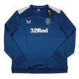 2023-2024 Rangers Coaches Matchday Sweatshirt (Blue)_1