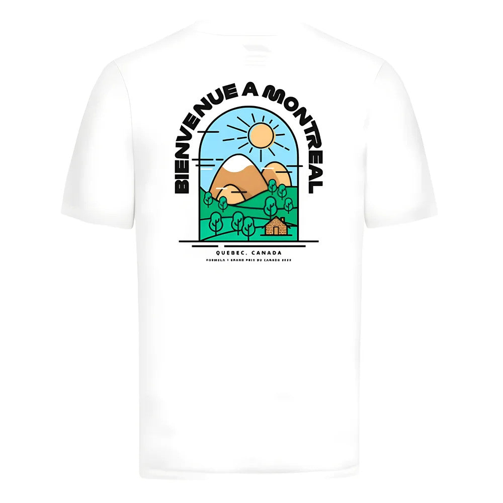 2023 F1 Formula 1 RS Canada T-Shirt (White)_1
