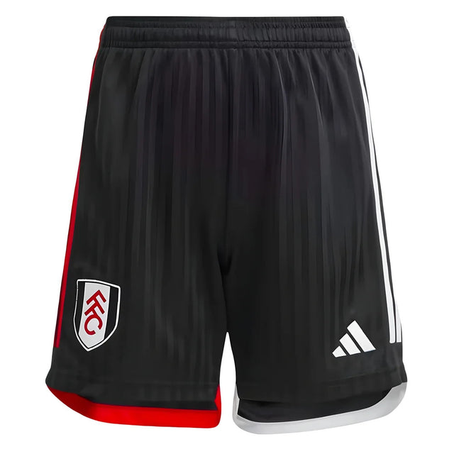 2023-2024 Fulham Home Shorts (Black) - Kids_1