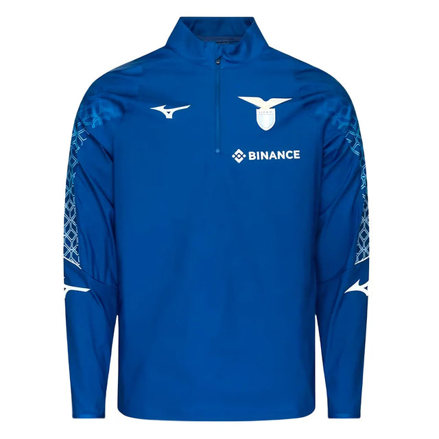 2023-2024 Lazio Pre-Match Half Zip Midlayer (Royal)_0