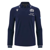 2023-2024 Scotland Home Long Sleeve Cotton Rugby Shirt_1