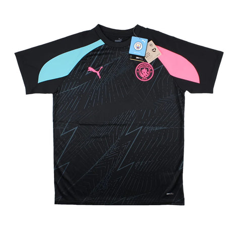 2023-2024 Man City Pre-Match Jersey (Dark Navy) - Kids_1