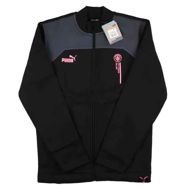 2023-2024 Man City FtblCulture Track Jacket (Black)_1