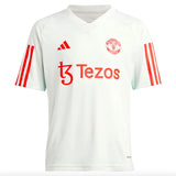 2023-2024 Man Utd Training Jersey (White) - Kids (Garnacho 17)_4