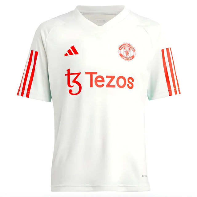 2023-2024 Man Utd Training Jersey (White) - Kids_1