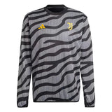 2023-2024 Juventus Pre-Match Warm Top (Black)_1