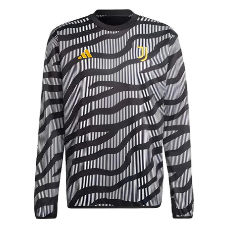 2023-2024 Juventus Pre-Match Warm Top (Black)_1