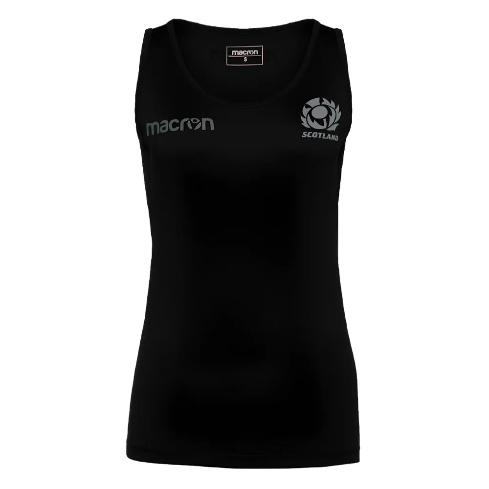 2023-2024 Scotland Rugby Training Singlet (Black) - Ladies_1