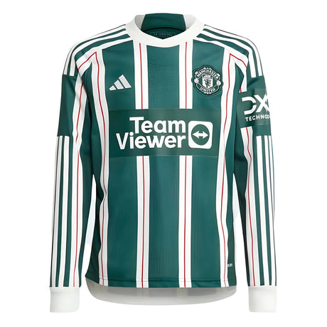 2023-2024 Man Utd Away Long Sleeve Shirt (Kids)_1