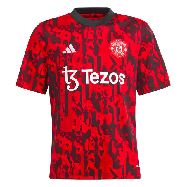 2023-2024 Man Utd Pre-Match Shirt (Red) - Kids_1