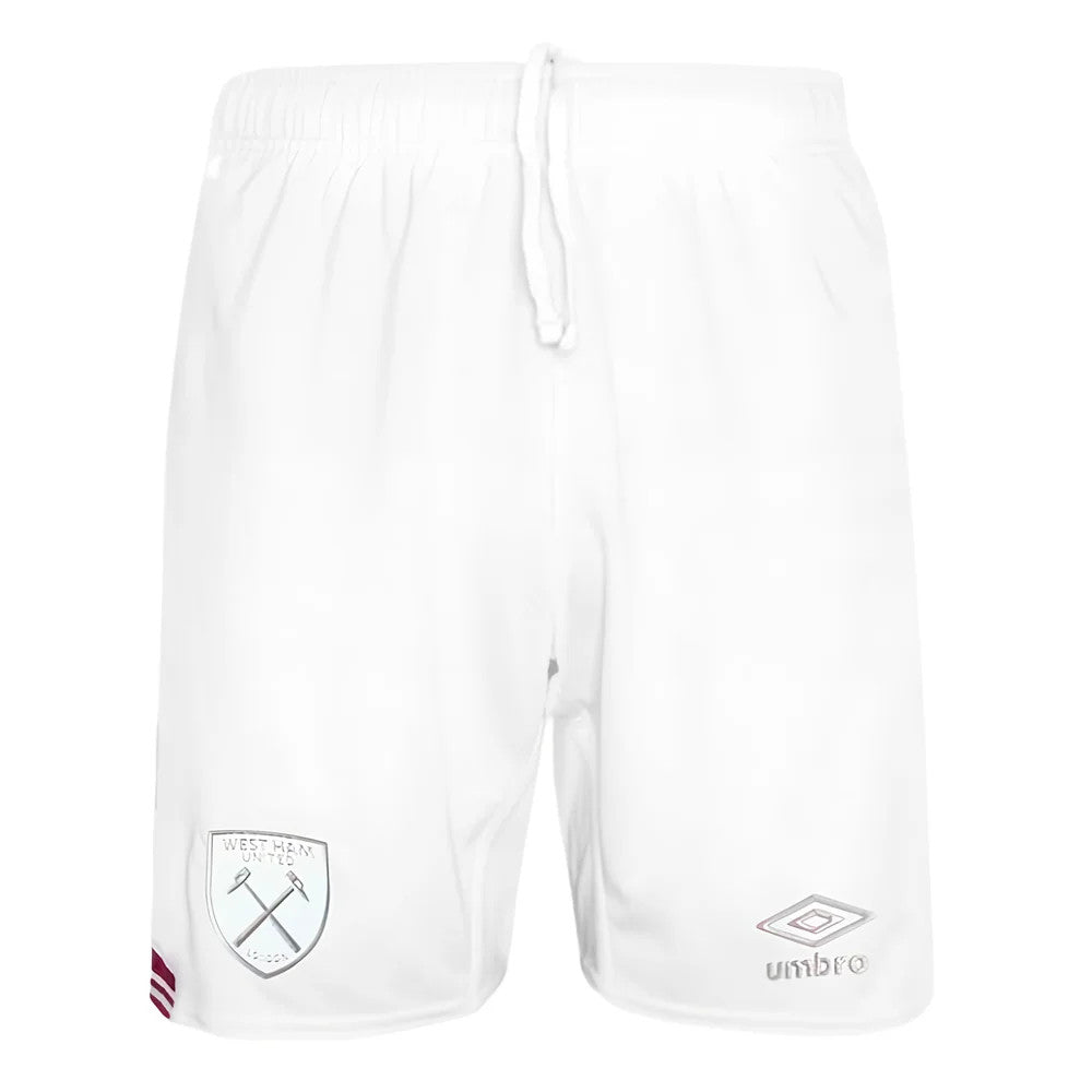2023-2024 West Ham Away Shorts (White) - Kids_0