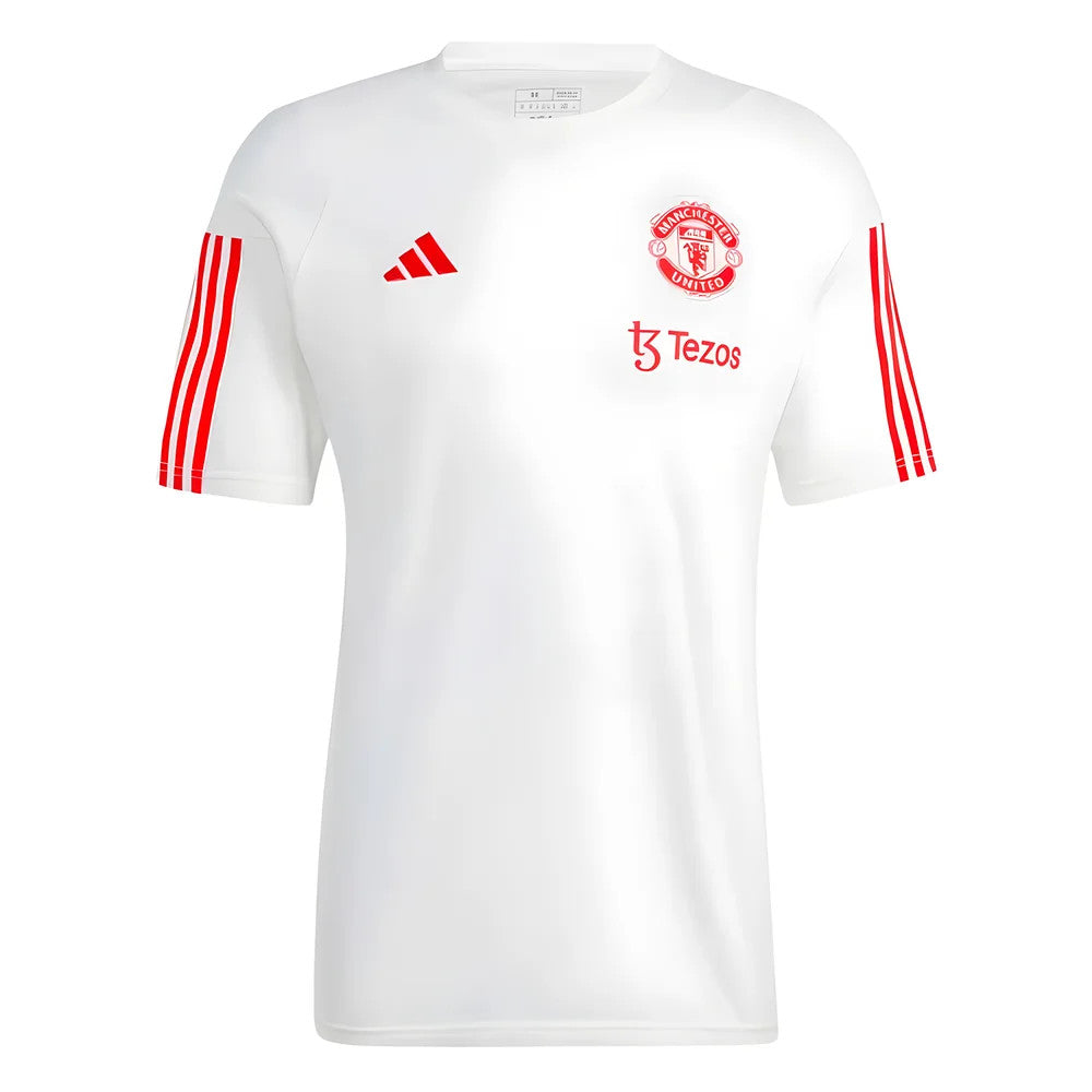 2023-2024 Man Utd Training Tee (White)_0