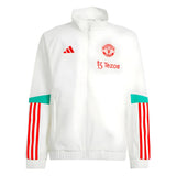 2023-2024 Man Utd Presentation Jacket (White) - Kids_1