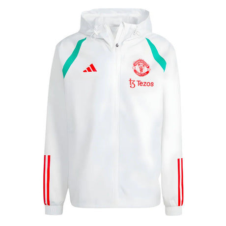 2023-2024 Man Utd Allweather Jacket (White)_0