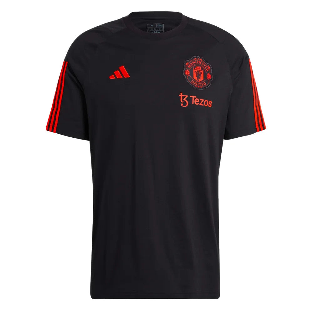2023-2024 Man Utd Training Tee (Black)_1
