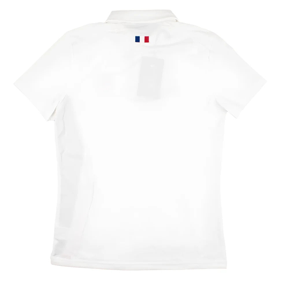 2023-2024 France Rugby Presentation Polo Shirt (White)_1