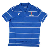 2023-2024 Samoa Rugby Travel Player Cotton Polo Shirt (Royal)_1