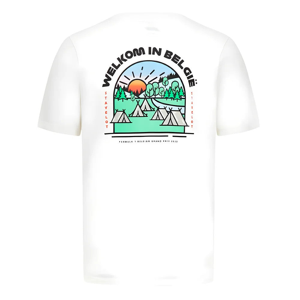 2023 Formula 1 F1 RS Spa T-Shirt (White)_1