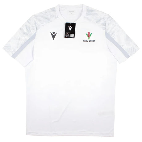 2023-2024 Samoa Rugby Poly Dry Shirt (White)_1
