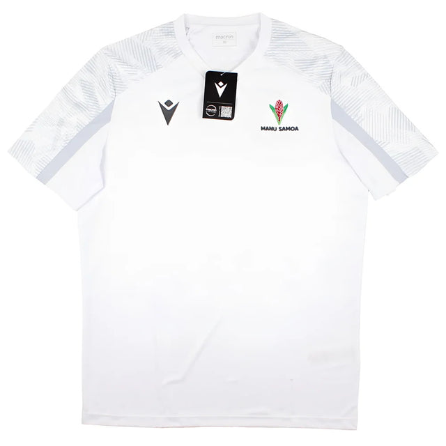 2023-2024 Samoa Rugby Poly Dry Shirt (White)_1