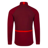 2023-2024 England Rugby Midlayer Top (Tibetan Red)_1