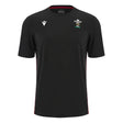2023-2024 Wales Rugby Travel Cotton Shirt (Black)_1