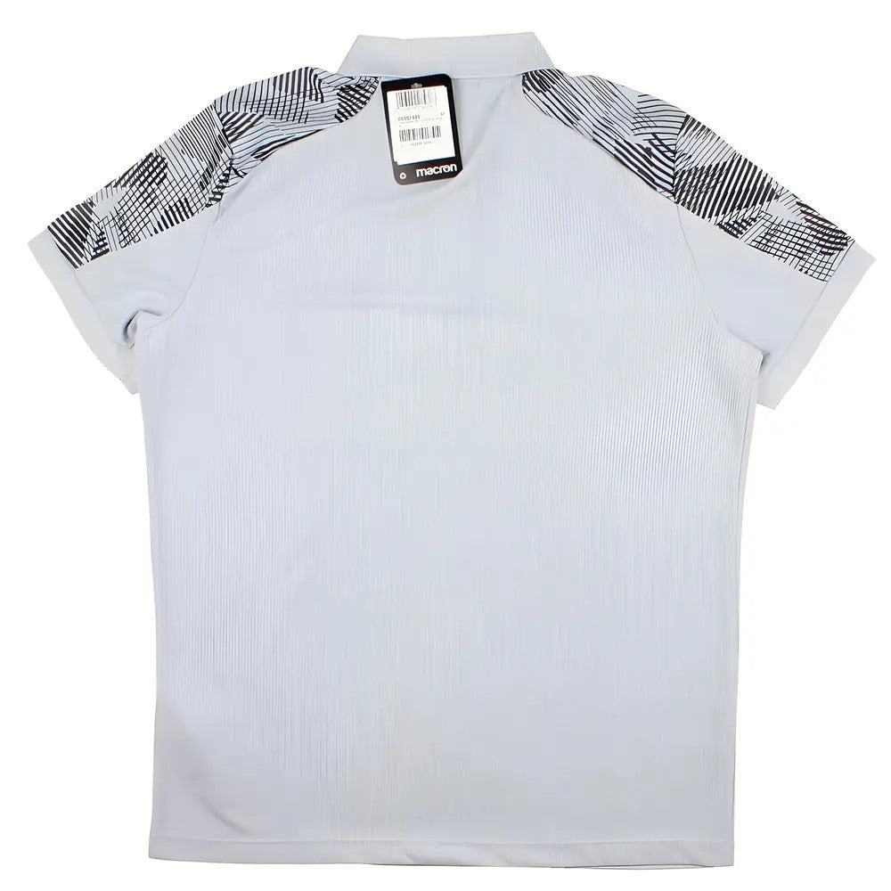 2023-2024 Samoa Rugby Travel Player Poly Polo Shirt (Silver)_1