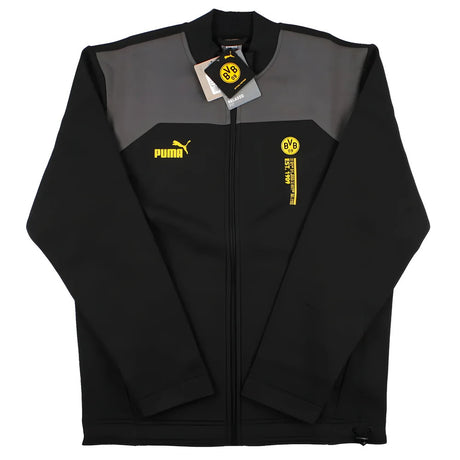 2023-2024 Borussia Dortmund FtblCulture Track Jacket (Black)_1