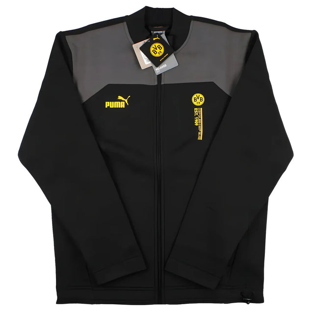 2023-2024 Borussia Dortmund FtblCulture Track Jacket (Black)_1