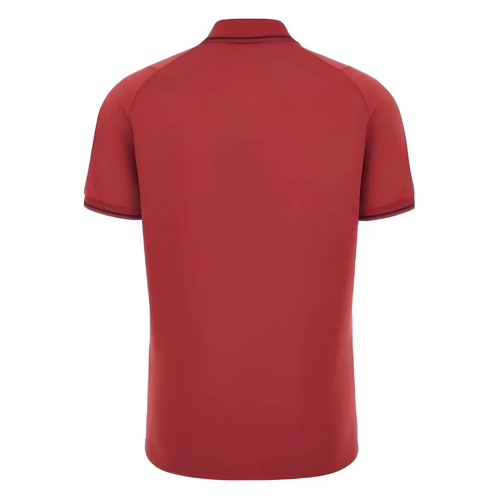 2023-2024 Wales Rugby Travel Polo Shirt (Red)_1